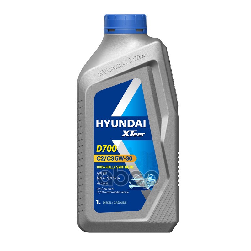 Масло моторное синт. HYUNDAI XTeer D700 C2/C3 5W30, 1 л Hyundai Xteer 1011224